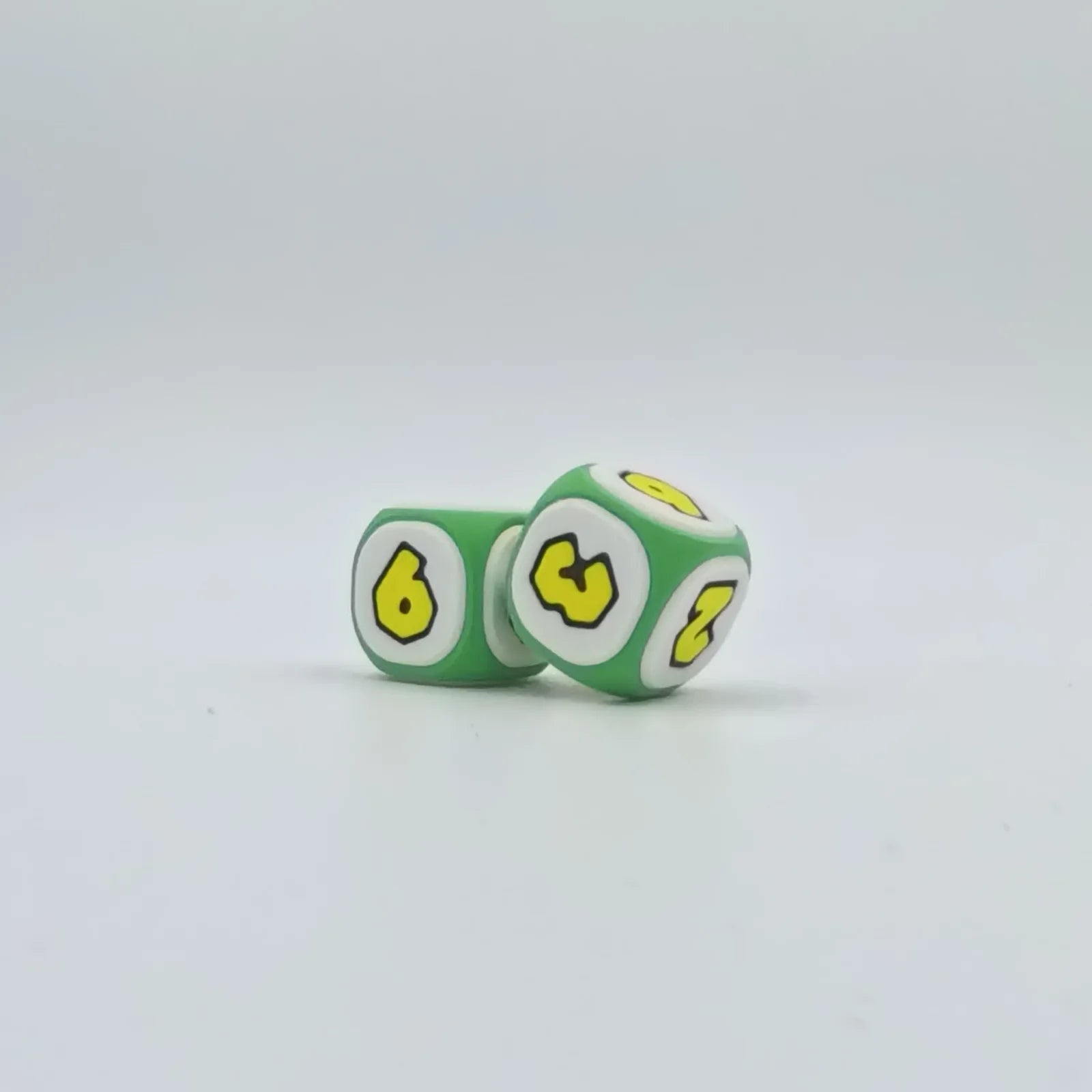 Groene Mario party dobbelstenen