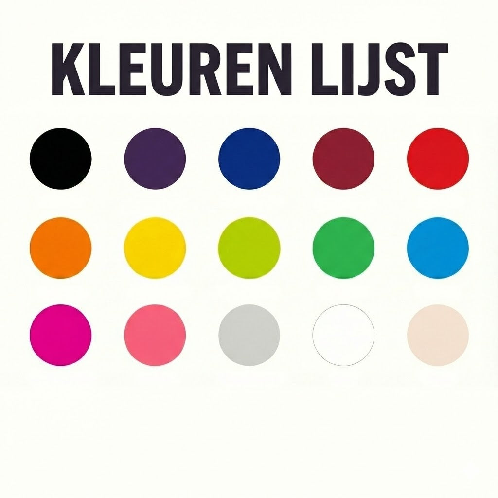 Kleuren lijst