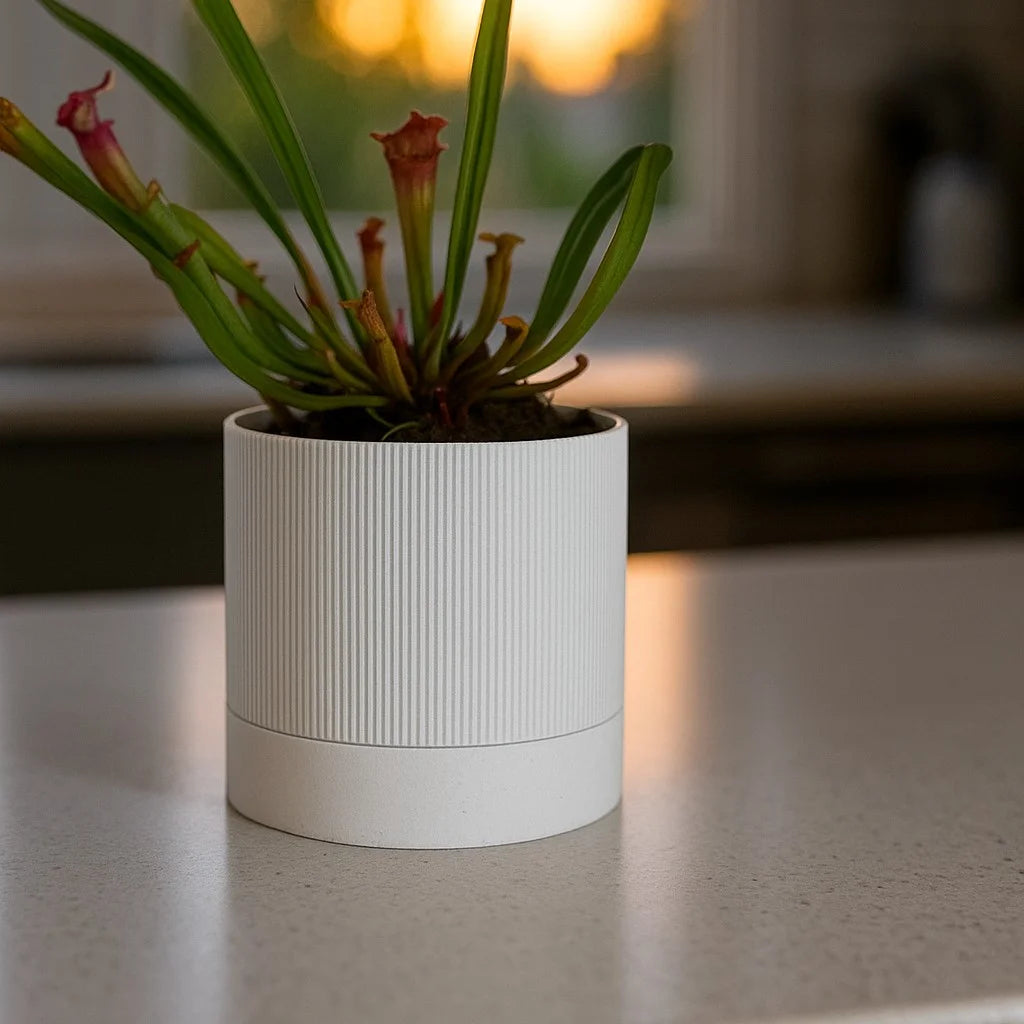 Slimme zelfwaterende plantenpot