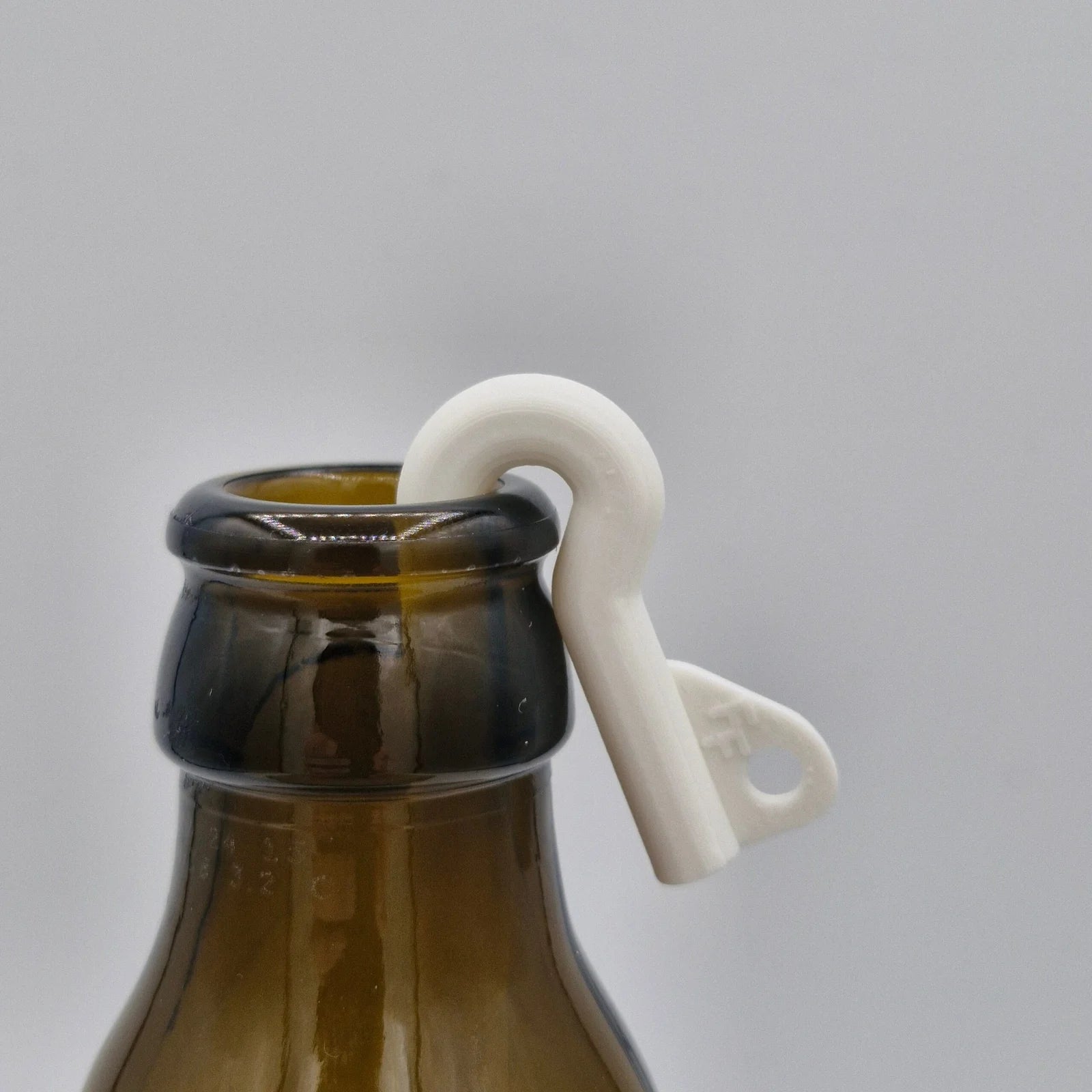 Witte rietadt in fles